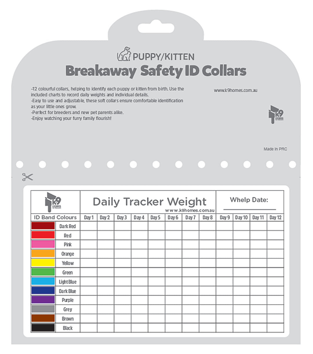 Breakaway safety ID collars
