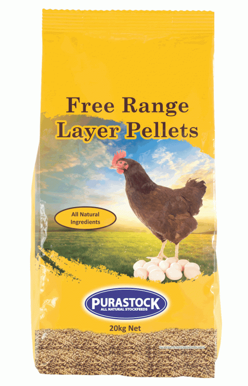 Purastock Free Range Layer Pellets (Furney) 20kg