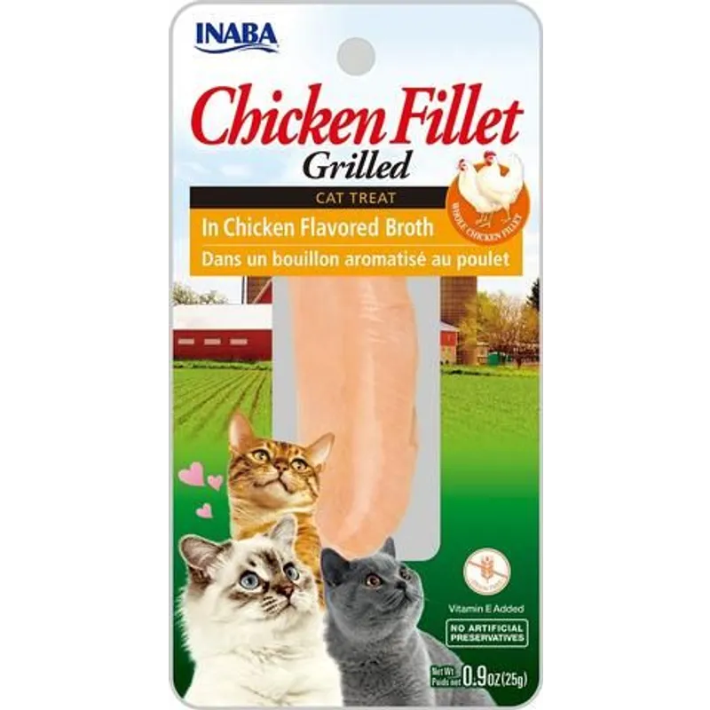 Inaba cat Grilled Chicken Fillet in Chicken Broth