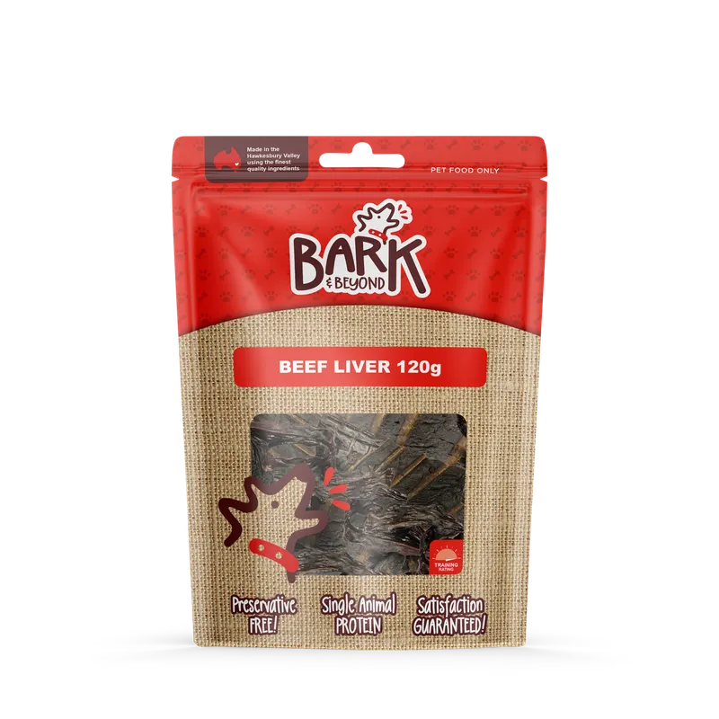 Bark & Beyond Beef Liver Australian