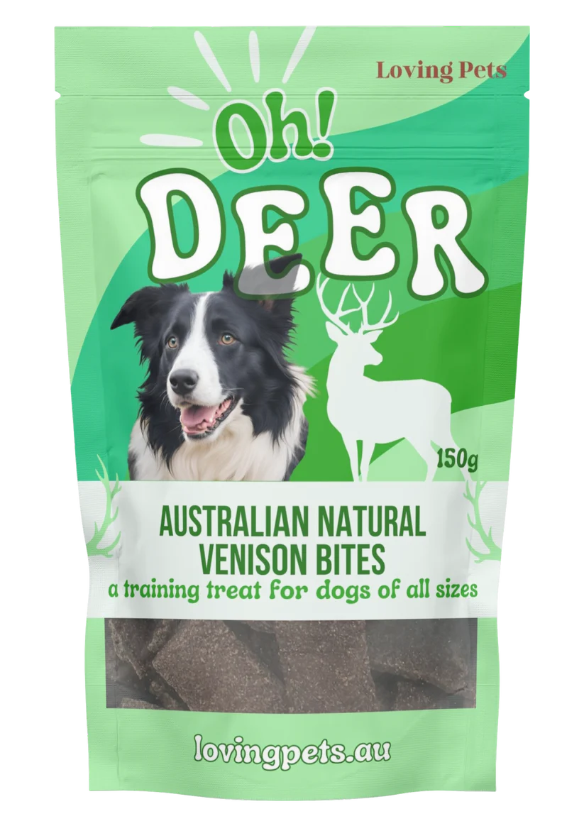 Loving Pets Aust Natural Venison Bites