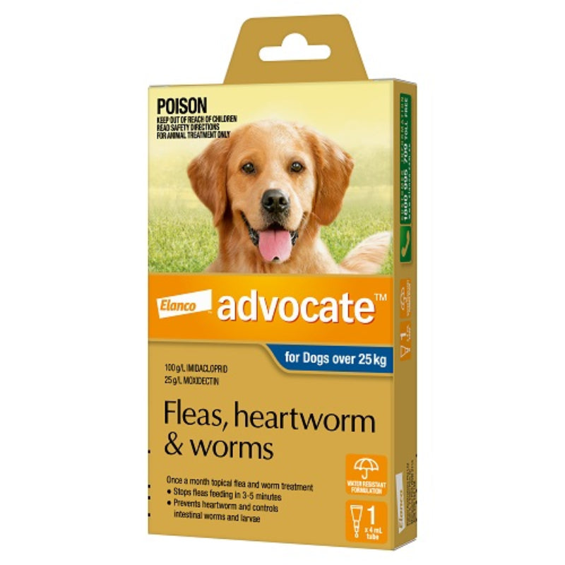 Advocate Dog 25kg + 1 Month