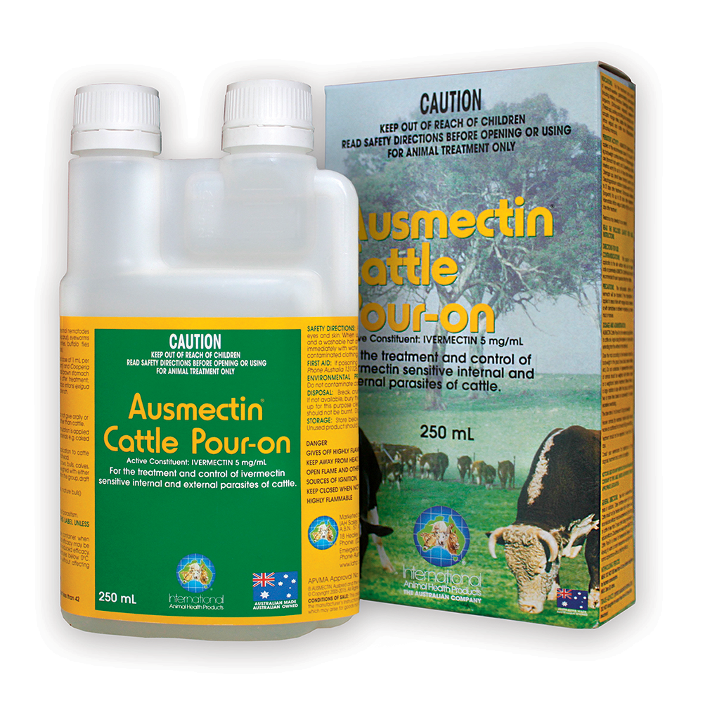 IAH Ausmectin Cattle Pour on