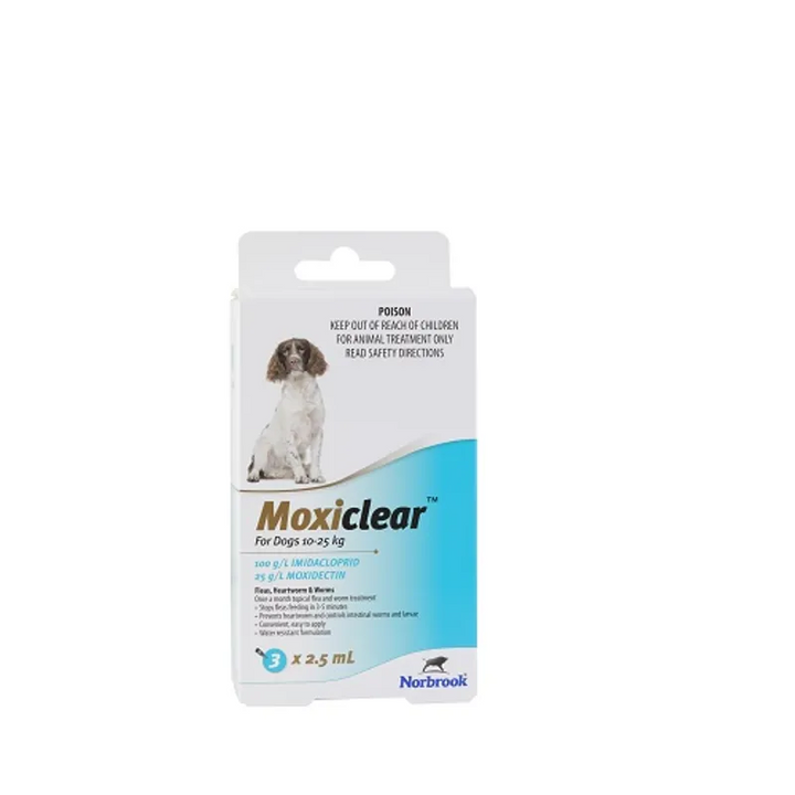 Moxiclear Dog 10-25kg