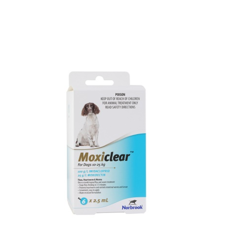 Moxiclear Dog 10-25kg