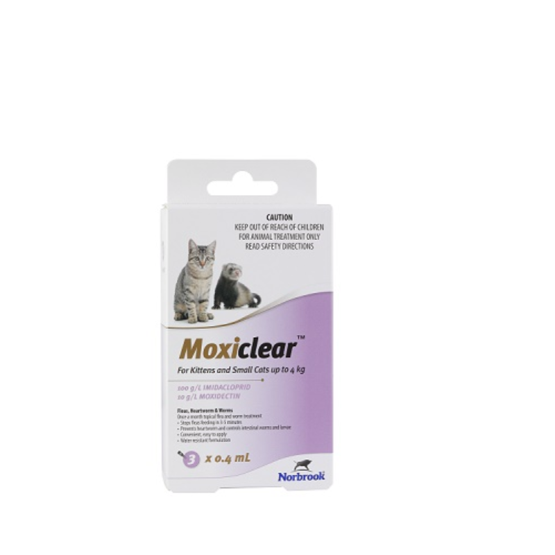 Moxiclear Kitten/Cat up to 4kg