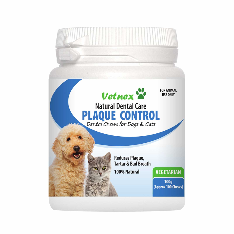 VETNEX Plaque Control Chews for Dogs & Cats