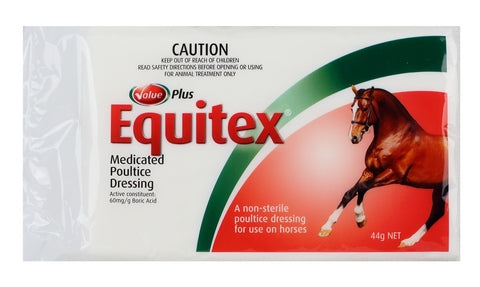 Value Plus Equitex Medicated Poultice Dressing