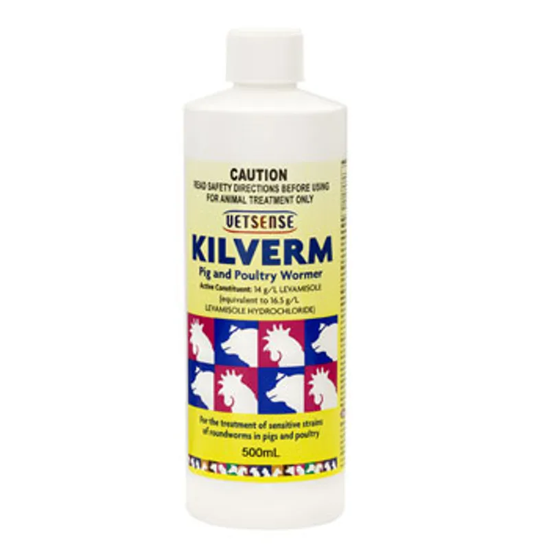 Vetsense Kilverm Poultry Wormer