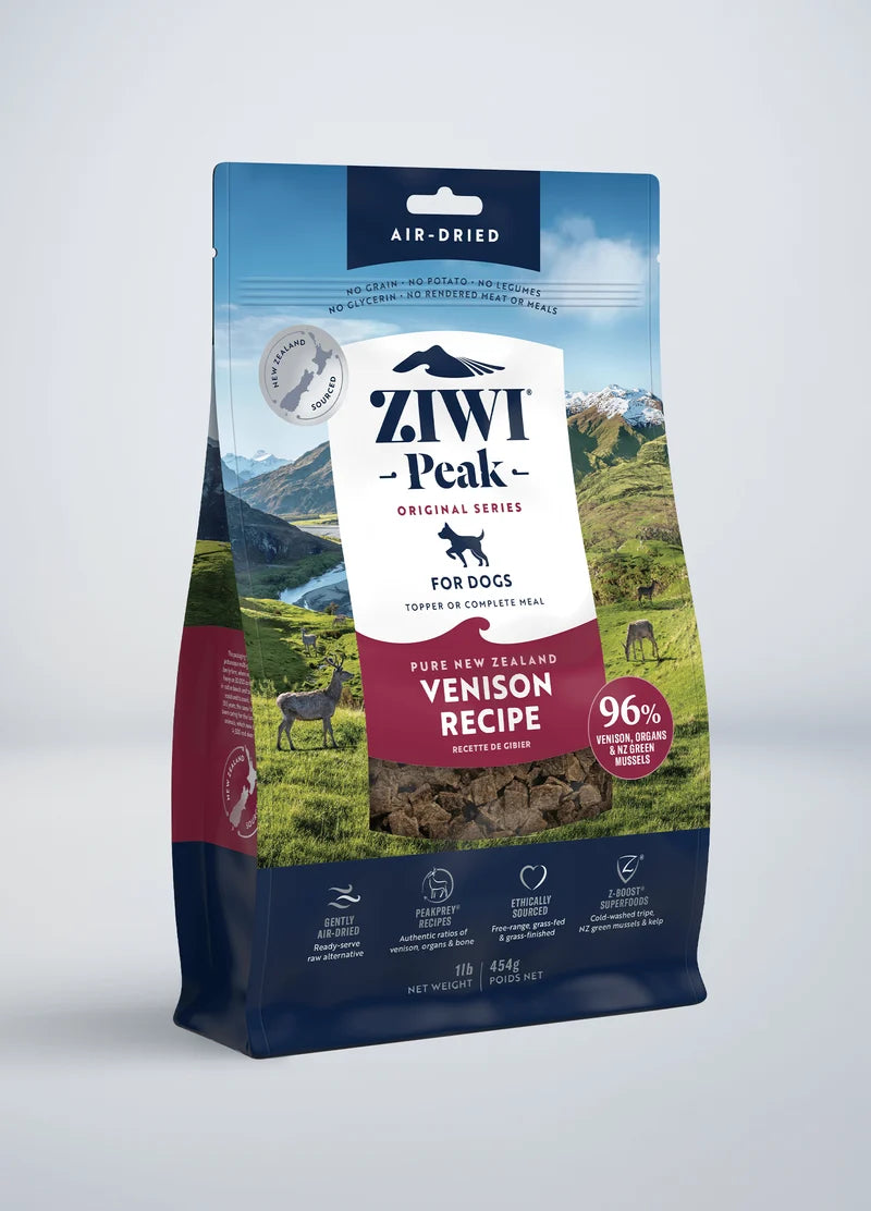 Ziwi Peak Air Dried Dog Food Venison