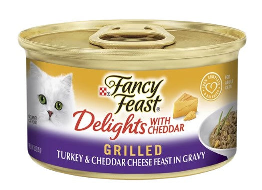 FANCY FEAST Delights Turkey & Cheddar