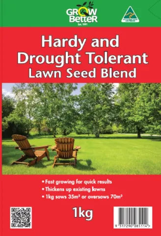 Hardy & Drought Tollerant Lawn Seed Blend