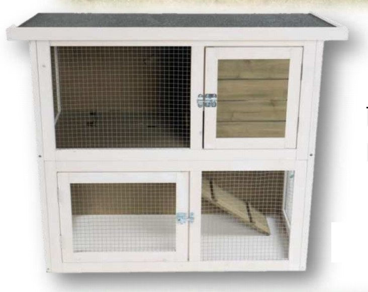 Cavie 90 White Hutch