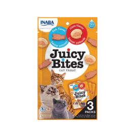 Inaba cat juicy bites fish & clam