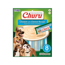 Inaba dog churu puree 4p chicken w cheese