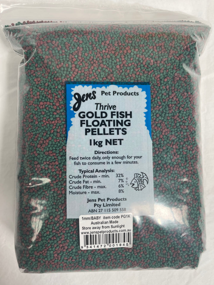 Jen's G/Fish Floating Pellets