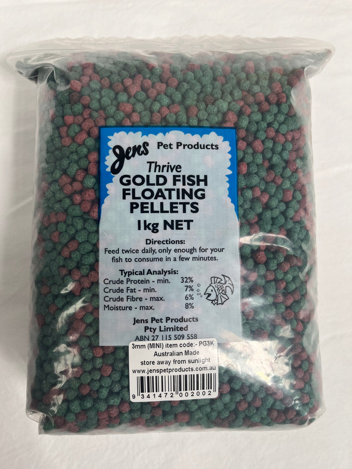 Jen's G/Fish Floating Pellets